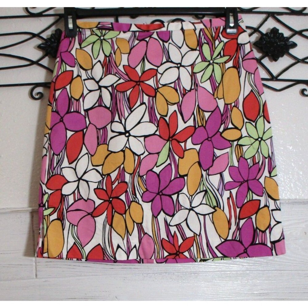 Ann Trinity Women's Skirt Size 4 Multicolor Floral
